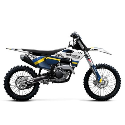 Fit: HUSQVARNA 2024-2025 TE-FE Graphic Sticker Kit
