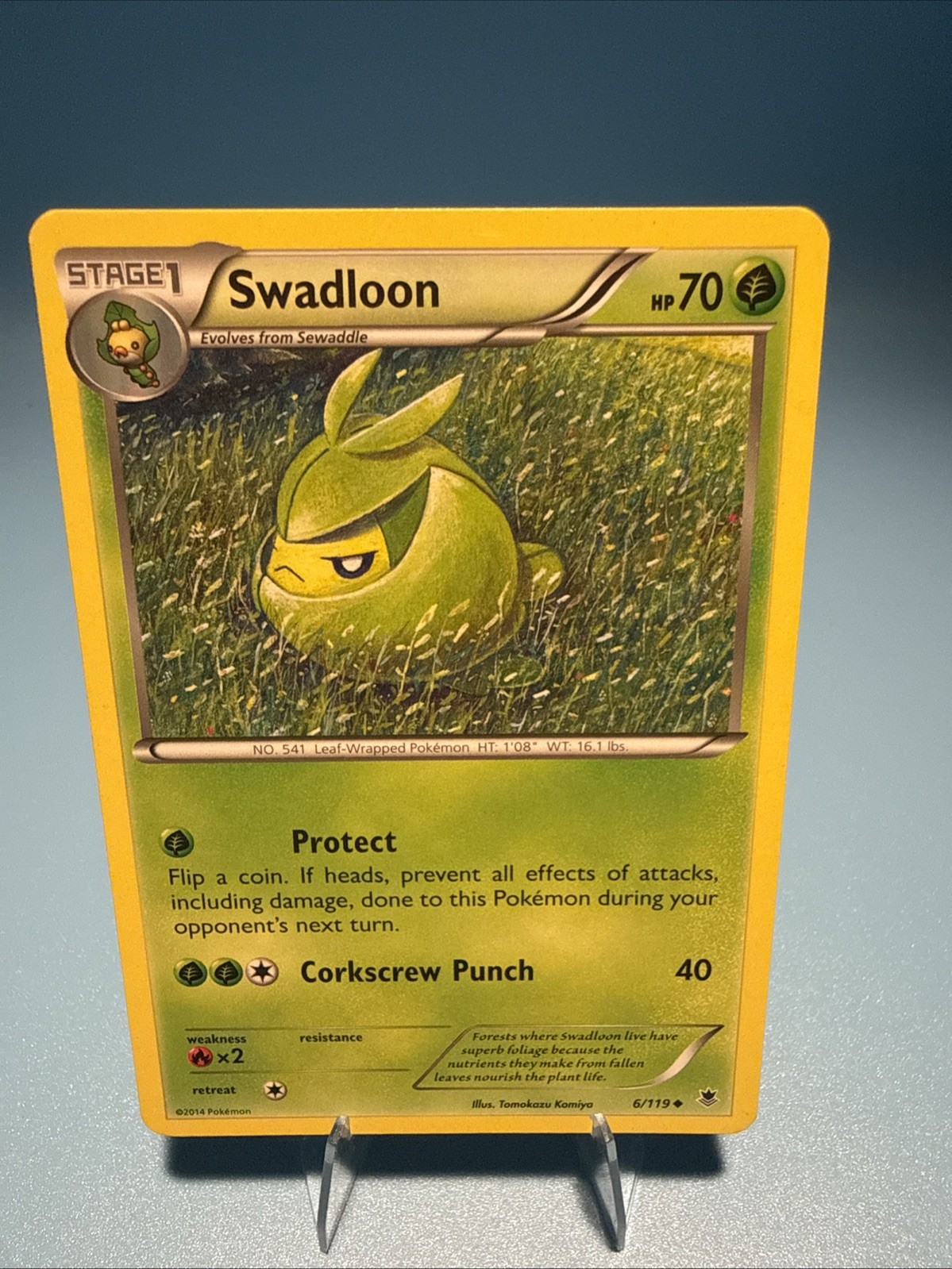 Swadloon 6/119 2014 XY Phantom Forces Regular Uncommon