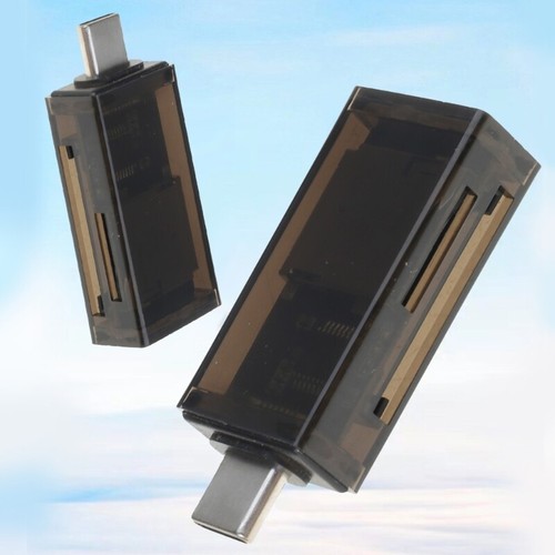 Travel Friendly Type C Memory Card Reader with Clear Casing Memory Card Adapter - 第 5/8 張圖片