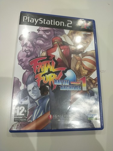 Fatal Fury Battle Archives Volume 1, PS2, PAL, FR, komplett, selten, Sammler