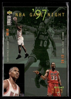 1997-98 Upper Deck Collector's Choice NBA Game Night Miami Heat Team #169