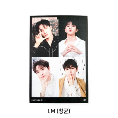 MONSTA X - 2nd Album Take.2 We Are Here Alligator Broadcast  Postcard - I.M