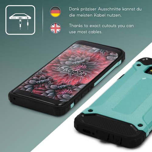 Urcover® Custodia Steel Series Dual Layer | Cover Due Parti Vetro Protettivo - Picture 29 of 60