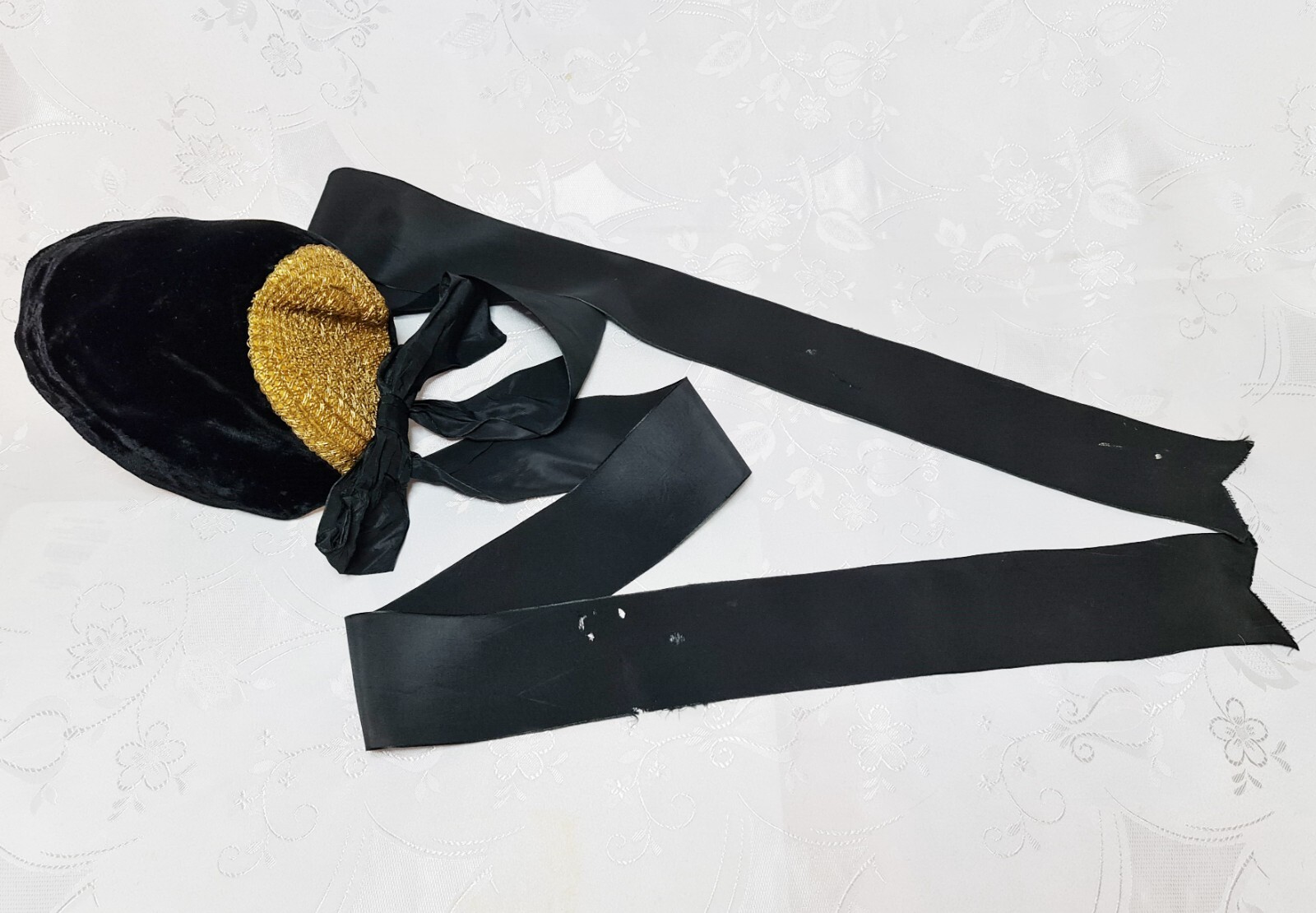 ANTIQUE AUTHENTIC C19TH AUSTRIA TRACHTENHAUBE VIC… - image 5