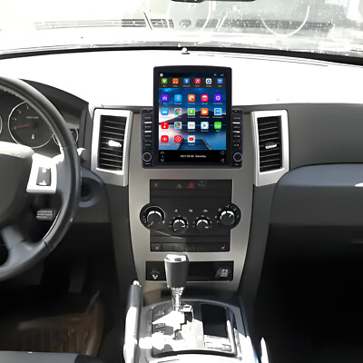 Apple Carplay Car Radio Stereo Android 15 GPS For 2005-2010 Jeep Grand Cherokee