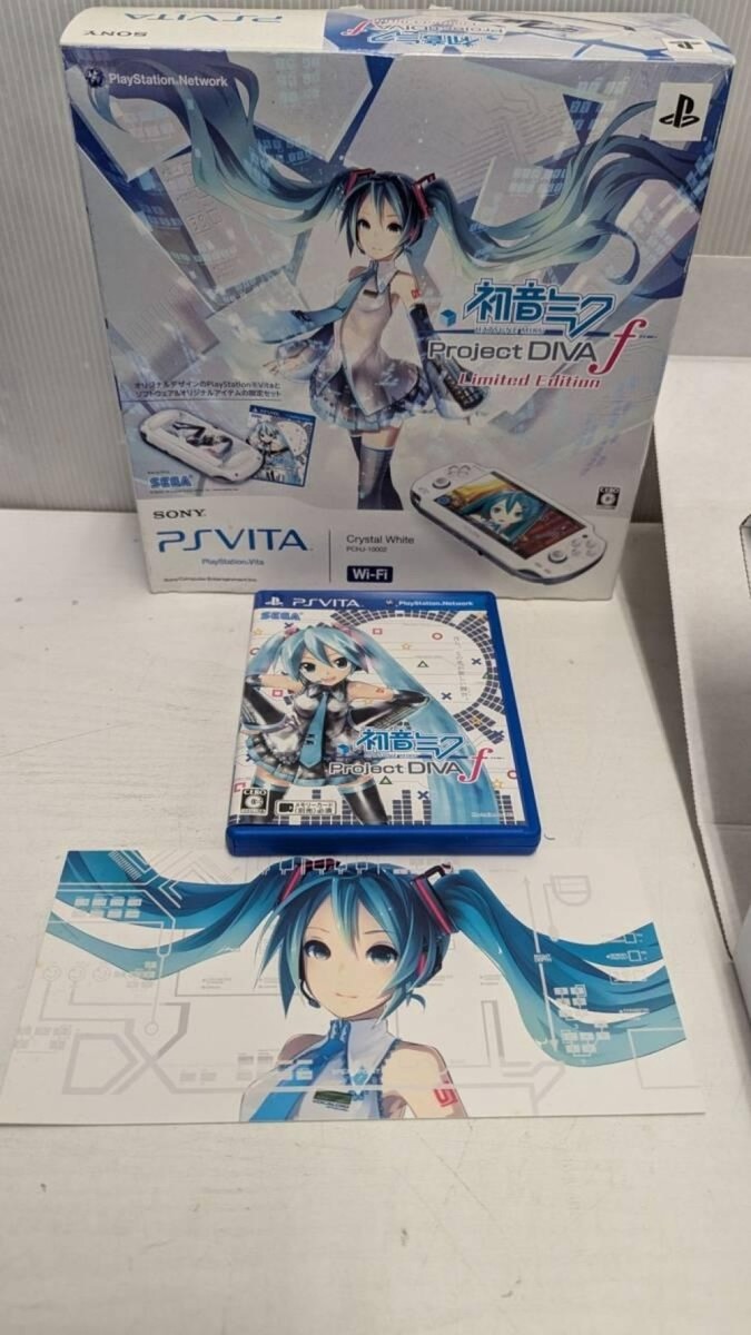 PS Vita Hatsune Miku Limited Edition PCHJ-10002 w/Box Good