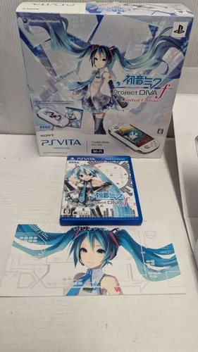 PS Vita Hatsune Miku Limited Edition PCHJ-10002 w/Box Good Condition Tested