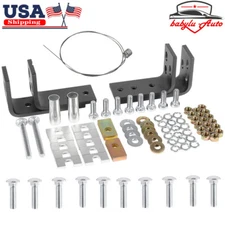 5th Wheel Mounting Rail Kit Trailer Hitch Mount Steel for Reese 30035 58058