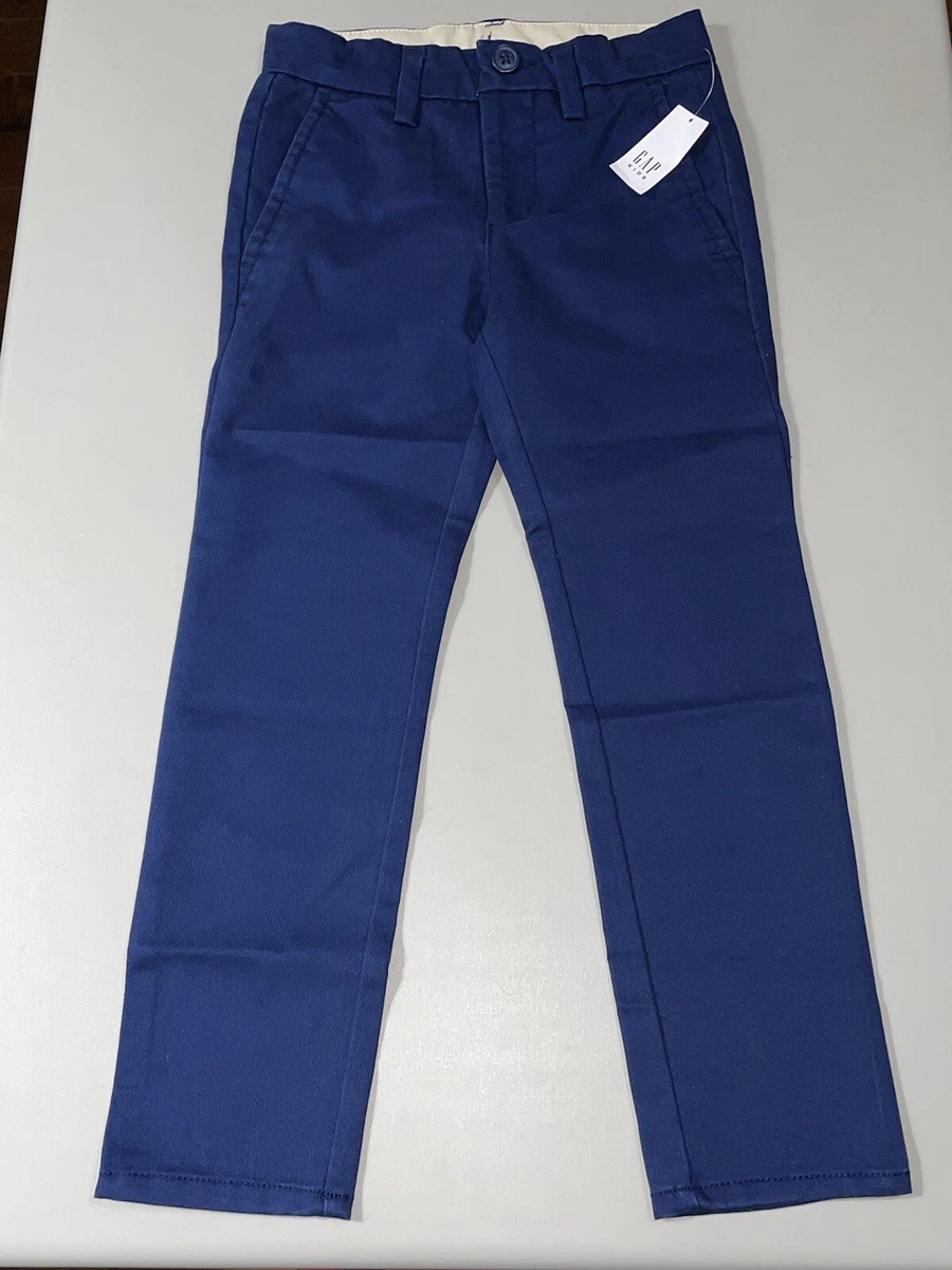 Wholesale Girl's School Uniform Pants in Navy by Size