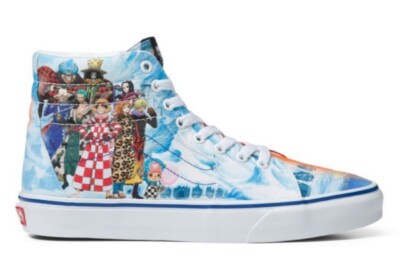Size 6.5 - One Piece x Vans Sk8- High Punk Hazard for sale online