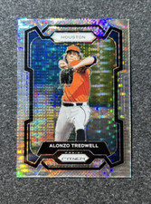 2024 Panini Prizm #285 Alonzo Tredwell Silver Pulsar Prizm 178/499 Astros