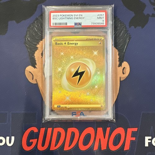 Basic Lightning Energy graded PSA 9 for sale on eBay
