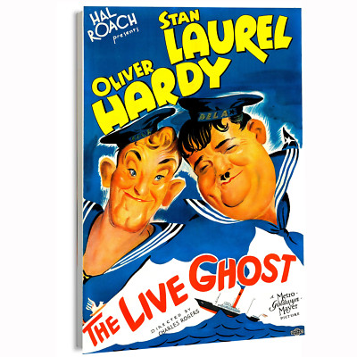 1934 The Live Ghost (MGM) Pre 1945 Movie Poster or Canvas Art Print
