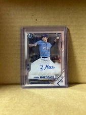 Frank Mozzicato 2021 Bowman Draft Chrome Auto #CDA-FM