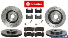 BREMBO BREMSENSATZ KOMPLETT WK VORDER UND HINTERACHSE MERCEDES C63 AMG W204 S204