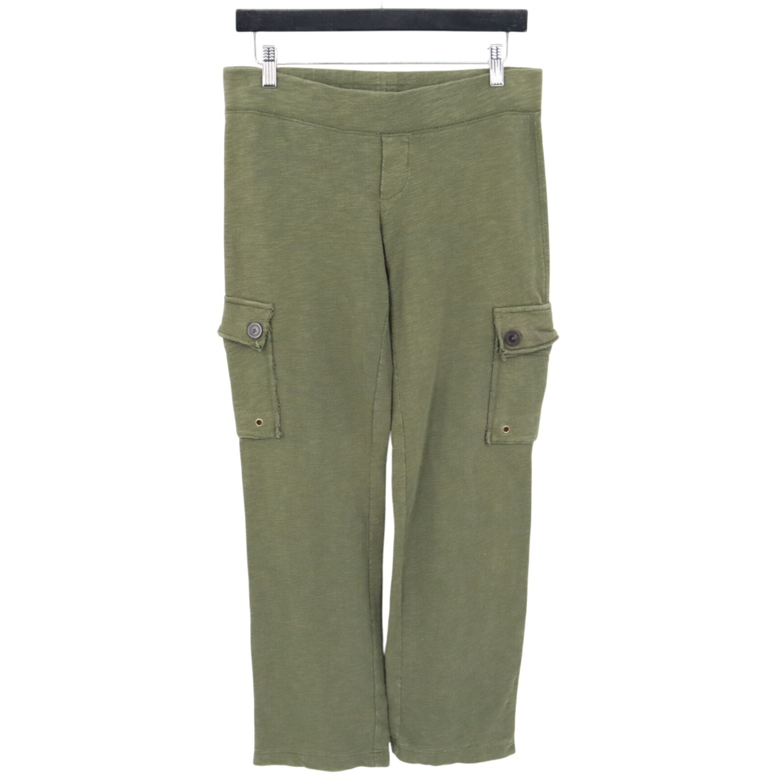 Eddie Bauer Cargo Pants Women XS Green Gorpcore Utility Hiking Rugged Casual Y2K