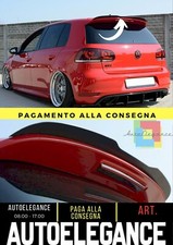 Golf 6 R GTI Max Tappo tetto posteriore Spoiler Piano Nero Aspirapolvere Plastic