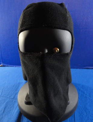 CW COLD WEATHER WINTER SNOWBOARDING SKI FACE COVER BLACK BALACLAVA ONE SIZE