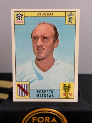 1970 Panini World Cup Mexico 70 Roberto Matozas Uruguay Italian Version