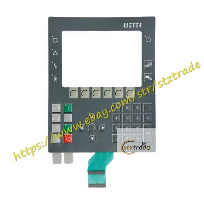 Membrane Keypad / Button Film for RIETER Power Panel 400 4PP250.0571 ...