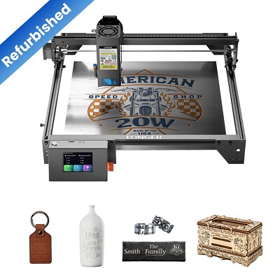 Longer RAY5 20W  Laser Engraver Machine, 24000mm/min, Used-C