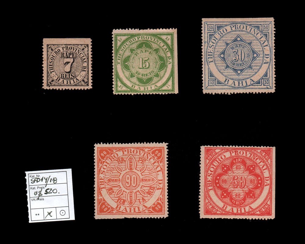 Brazil RAPÉ Bahia 1884 Tobacco SFP 14 - 18