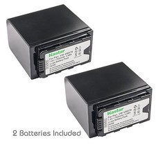 2x Kastar Battery for Panasonic VW-VBD78 AG-DVX200 AJ-PX230 AJ-PG50 AG-AC90A
