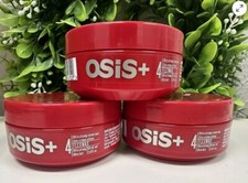  PACK OF 3 Schwarzkopf Osis 4 Flexwax Hair Cream 2.8 oz