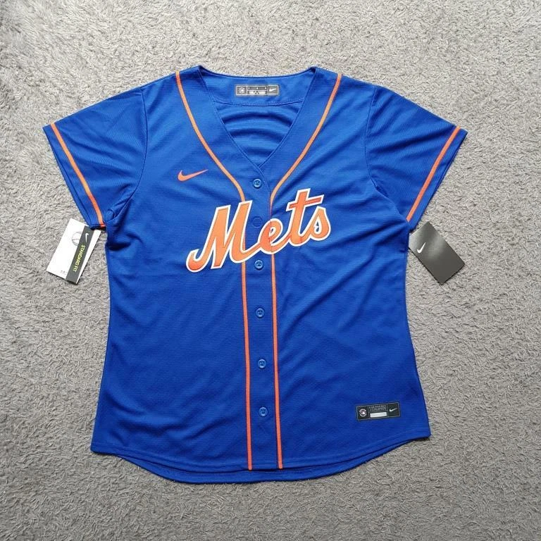 Nike Nike Official Replica Alternate Jersey New York Mets Blue