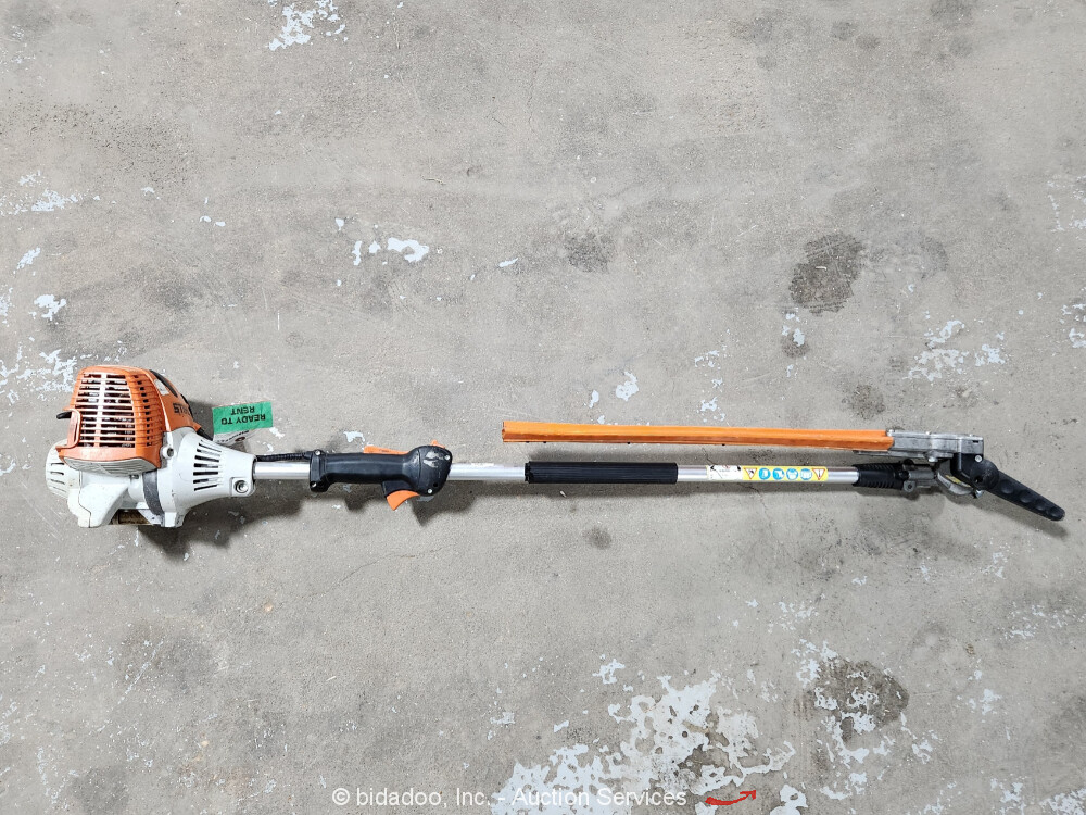 2016 Stihl HL100K Extended Reach Hedge Trimmer Articulating Head