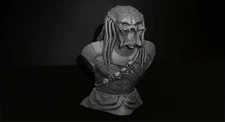 Predator Bust Marvel Model File STL 3D printing Compatible with every Slicer