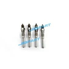 4PCS Glow Plug 19077-65512 1J860-65512 11V For Kubota V2403 Engine Spare Parts