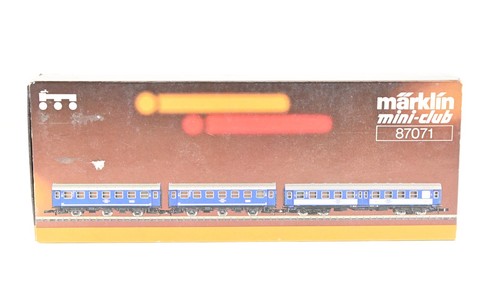 Märklin 87081 Tergensee Personenwagen 3 Wagen Set Spur Z | Zustand: Used