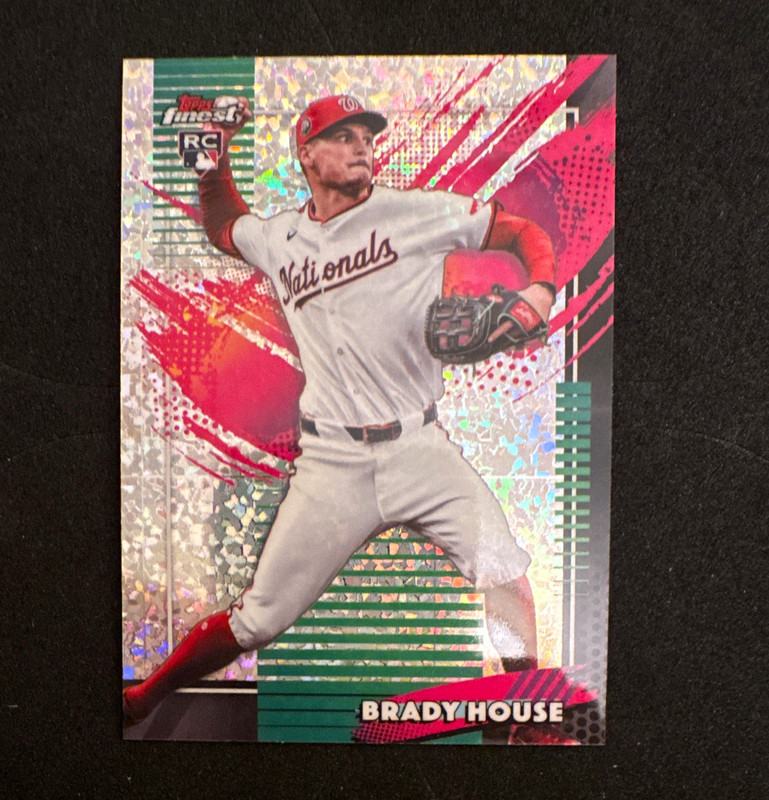 Topps Finest 2026 Brady House RC #243 Washington Nationals Rare mini diamond
