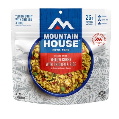 Mountain House Yellow Curry with Chicken & Rice | FreezeDried Backpacking & C...