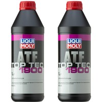 Liqui Moly AutomatikgetriebeöL GetriebeöL 2X 1L Top Tec ATF 1900 MB 236.15