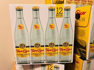 Topo Chico Sparkling Mineral Water Glass Bottle 12fl oz 12pk SOLD OUT EVERYWHERE