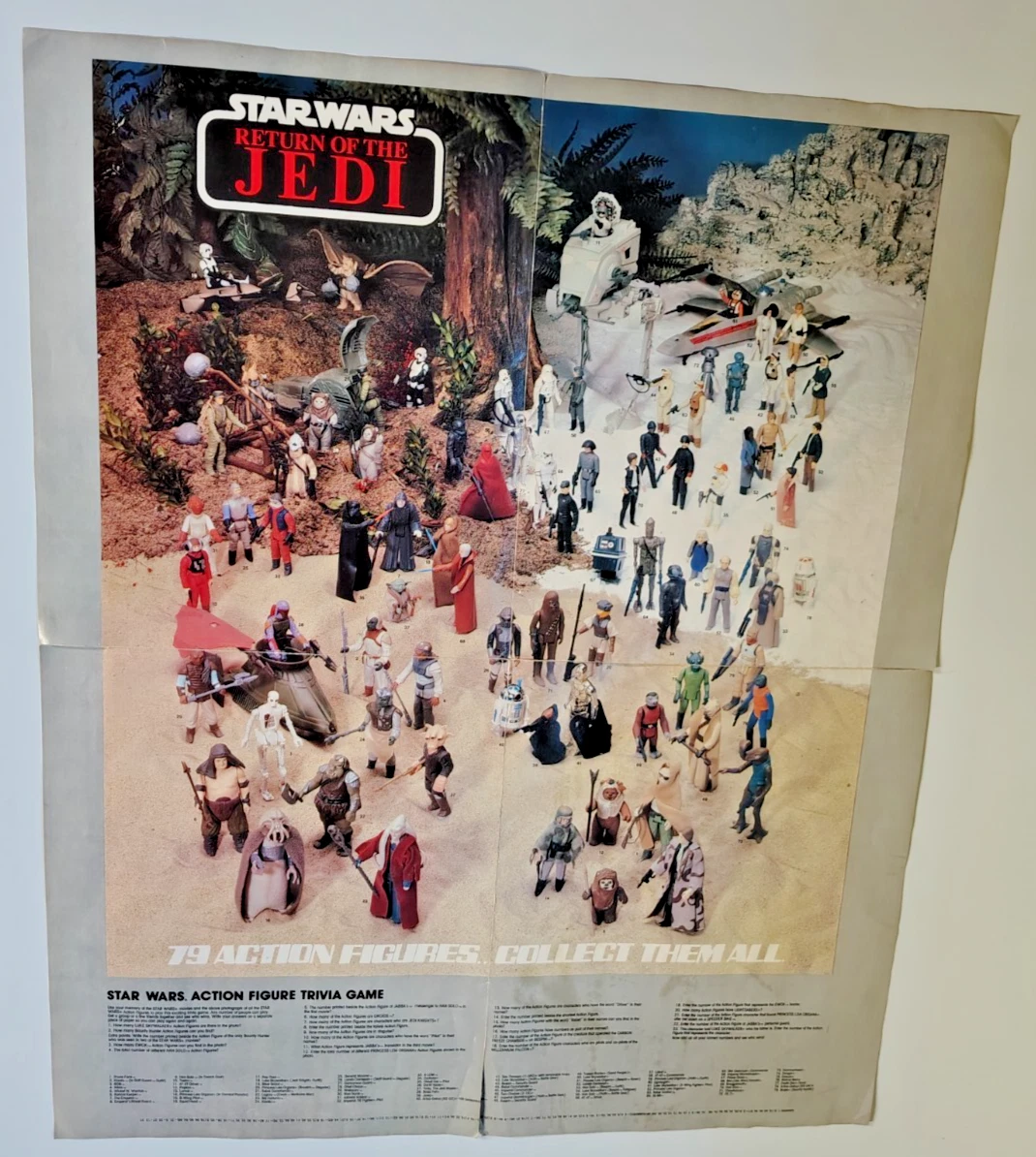 Star Wars VI: Return of the Jedi Collectible Action Figures for