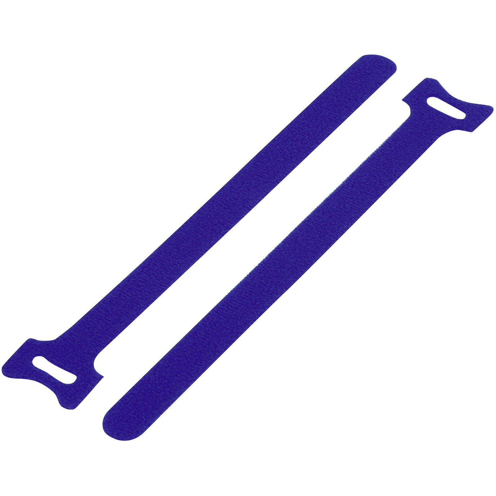 TruComponents Hook-and-loop cable tie 310mm x 16mm Blue 20pcs