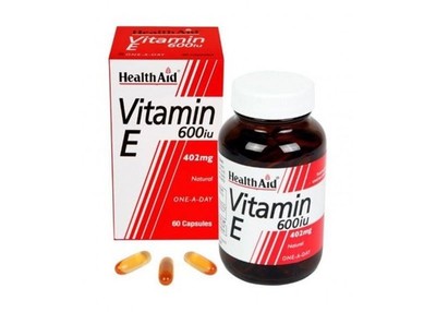 HealthAid Vitamin E 600iu natürlich - 60 Kapseln