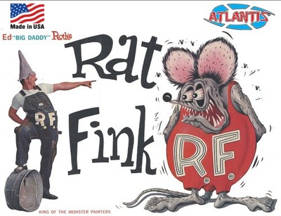 Ed Roth Rat Fink Model Kit [New Toy]