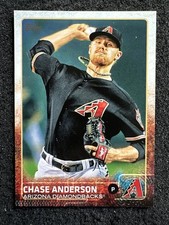 CHASE ANDERSON #506 2015 Topps Baseball QTY Arizona Diamondbacks