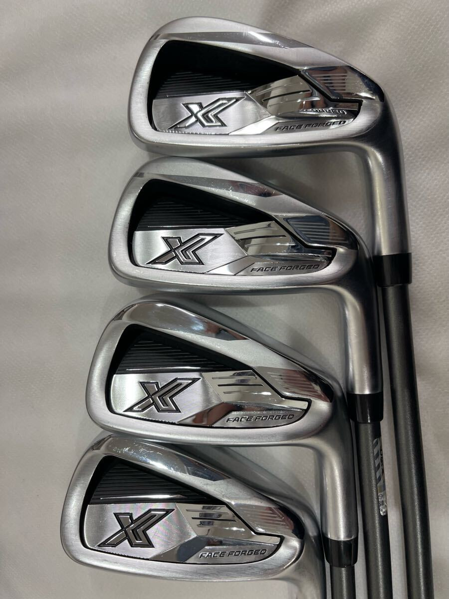 Golf Iron Set Dunlop XXIO X eks 2024 Miyazaki AX-Ⅲ(SR) 7pcs 6-S