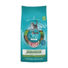 Purina ONE Natural Low Fat Weight Control Indoor Dry Cat Food 7 lb 5.13 per pound