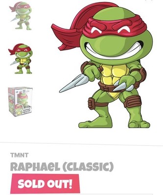 Youtooz * TMNT Collection* Raphael Classic * Vinyl Fig * NEW * Sold Out