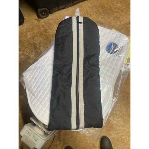 Fleece-Lined Horse Bridle Bag Carrier 