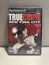 True Crime: New York City (Sony PlayStation 2, 2005) PS2 CIB Complete In Box