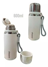 600ml Stainless Steel Thermal Flask Insulated Vacuum Travel Tea Coffee Mug Therm