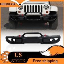 10th Anniversary Style Aluminum Front Bumper For Jeep Wrangler 2007-2018 Jk