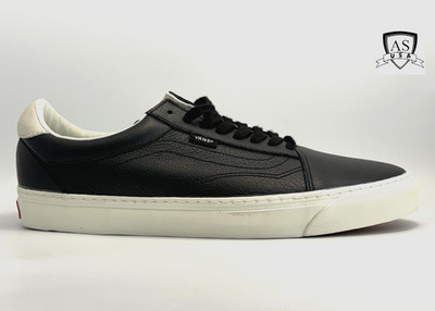 Vans Old Skool Lux Black Men's Size 7 Dress Sneakers VN000CZMBLK